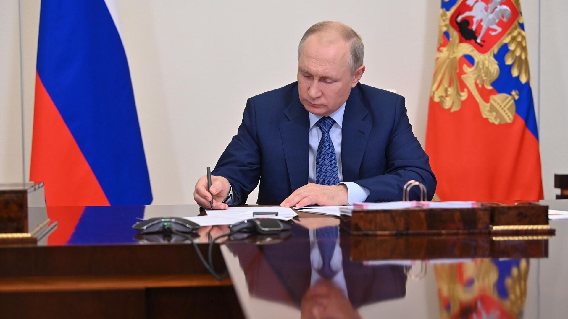 Путин подписал указ о назначении Мишустина председателем правительства РФ
